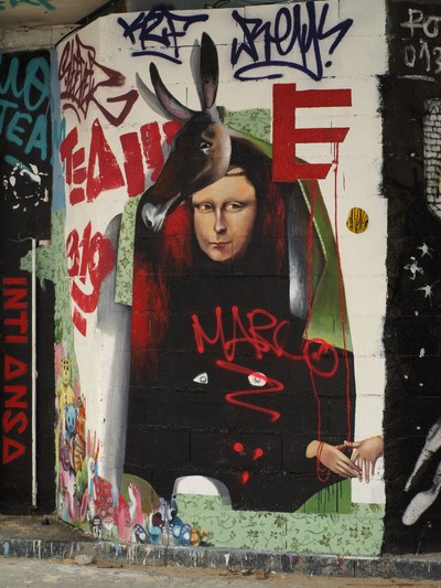photo graffiti Paris 13eme arrondissement